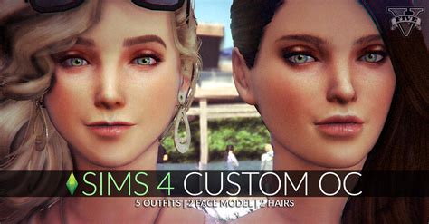 Sims 4 Custom Female Ped Add On Ped Replace Gta5