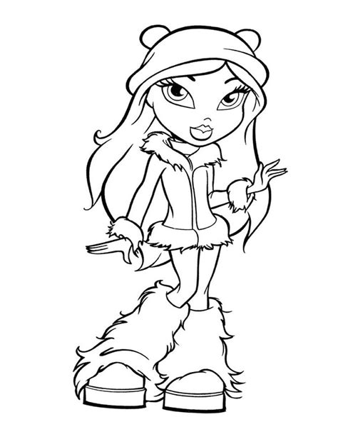 Bratz Babyz Coloring Pages To Print Coloring Home