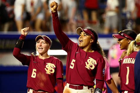 Florida State Seminole Softball V Oklahoma Womens College World Series