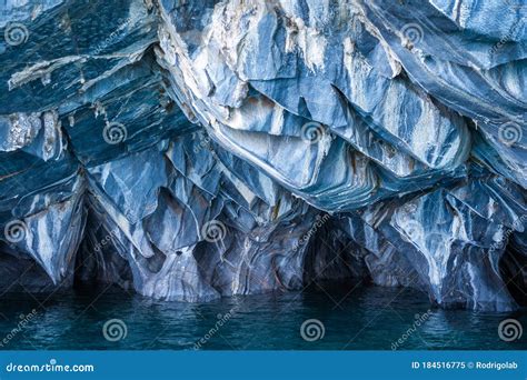 The Marble Caves In The General Carrera Lake Chilean Patagonia South
