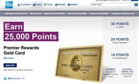 The annual fee for 6 or more additional cards is $35 for each card. American Express Premier Rewards Gold Card - Running With Miles