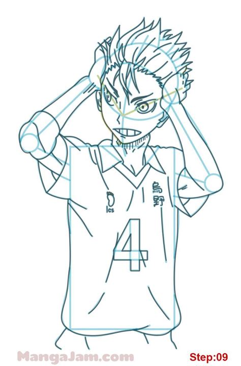 How To Draw Yuu Nishinoya From Haikyuu Artofit