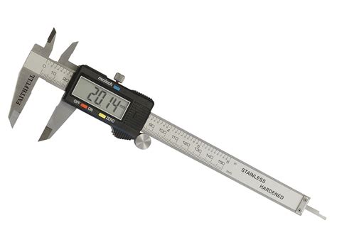 Caliper (n.) instrument for measuring diameters, 1620s, short for calliper compass (1580s), a device used to measure calibers, from a corrupt form of caliber (q.v.). Digital Caliper 150mm | FaithfullTools.com
