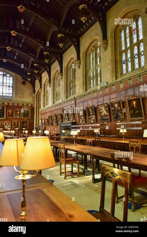 Oxford Christ Church College Great Hall Hi Res Stock Photography And