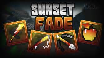Minecraft Pvp Texture Pack Sunset Fade Pack Youtube