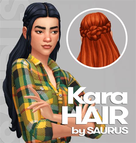 Sims 4 Kara Hair The Sims Book