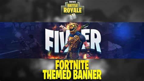 55 Top Photos How To Make Fortnite Youtube Banner Cre