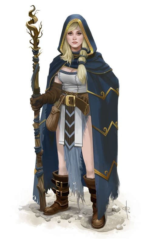Dnd Female Druids Monks And Rogues Inspirational Fantasy