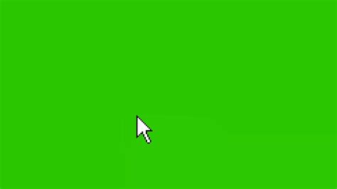 Moving Cursormouse Green Screen Youtube