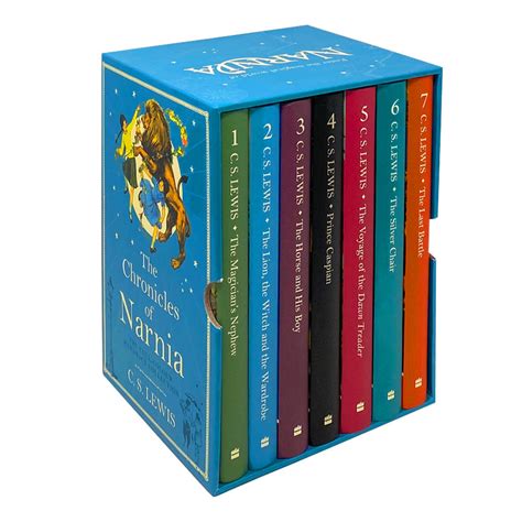 The Chronicles Of Narnia Deluxe Hardback 7 Books Set Collection By C