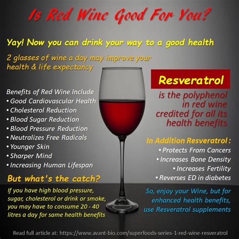 The Potential Health Benefits Of Red Wine