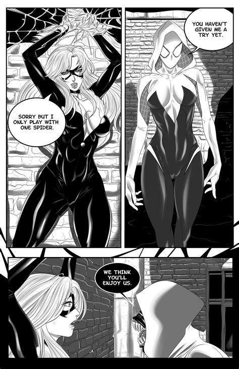 Post Black Cat Comic Felicia Hardy Gwen Stacy Marvel Naranjou