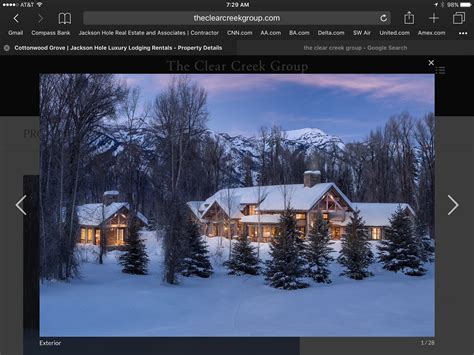 In a cabin with large, spacious windows, you can wake every morning to the view the majestic teton mountains outside your door. Pin by Mary Hayes on Buckview Jackson Hole | House styles ...