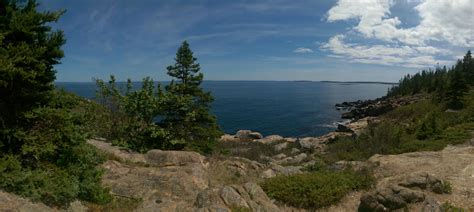 A Beautiful Summer Day At Acadia National Park Mount