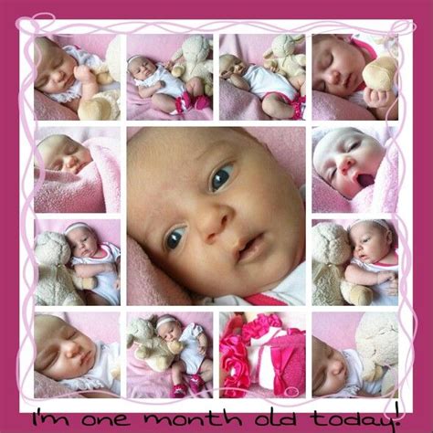 Baby Photo Ideas 1 Month