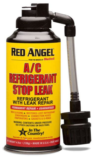 Red Angel Ac Stop Leak And Conditioner 45 Oz Blu00222 Ebay