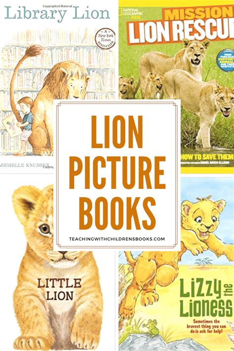 Fiction And Nonfiction Childrens Books About Lions Fiction And