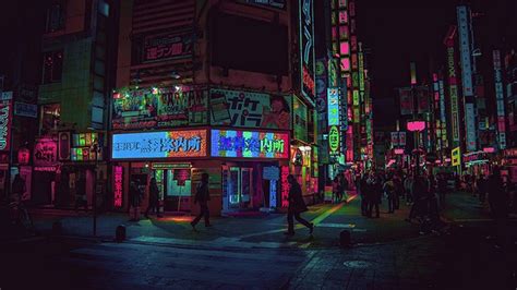 fotografia notte tokyo neon strade liam wong 13 keblog