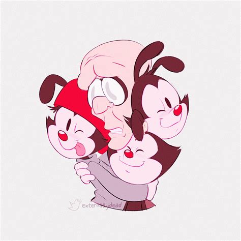 「a Warmup Doodle Animaniacs 」dead 👻💜💖💙のイラスト