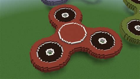 How To Make A Minecraft Fidget Spinner Youtube