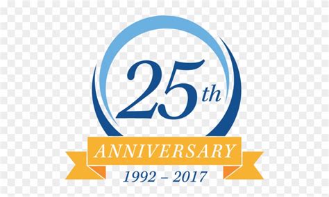 Download 25 Years 25 Th Anniversary Logo Clipart