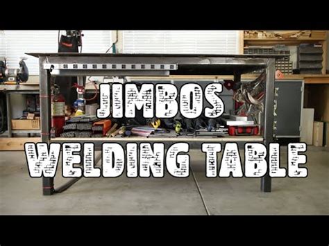 Custom Welding Table Review Jimbos Garage Youtube