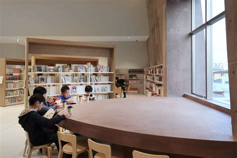 Gallery Of Matsubara Civic Library Maru。architecture 5