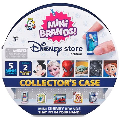 5 Surprise Mini Brands Disney Store Edition Collectors Case Serie 1