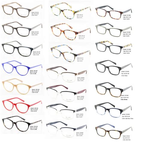 Wholesale Women Vintage Eyeglasses Frame Retro Eyewear Frames Men Designer Acetate Frames Gafas