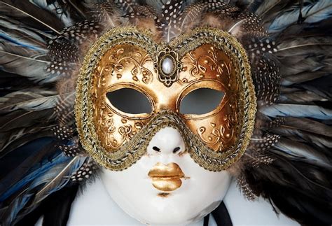 Premium Photo Venetian Mask