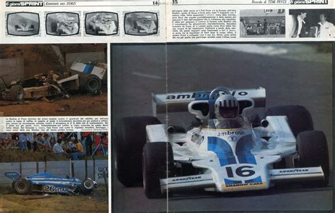 Tom Pryce 1977 South African Grand Prix Kyalami Pilot