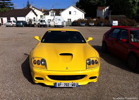 Ferrari 550 575 Maranello Coupe Supercars Cars Italia Yellow
