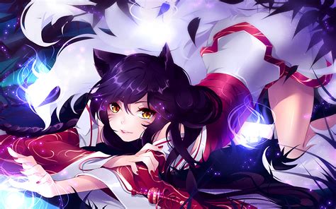 Nightcore Anime Fox Girl Wallpaper