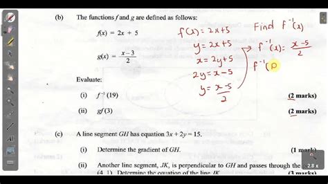 Csec Cxc Maths Past Paper 2 Question 4b January 2013 Exam Solutions