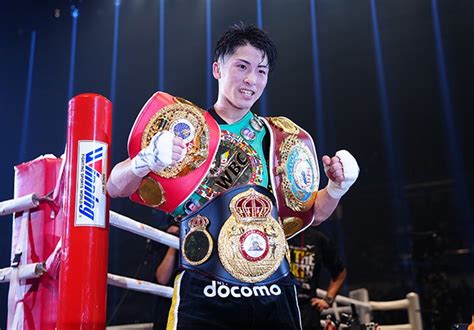 Boxing Inoue Unifies 4 Bantamweight Titles Sets Sights On New