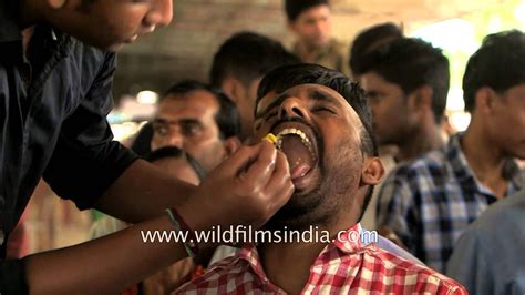 Wriggling Treatment Indians Swallow Live Fish For Asthma YouTube