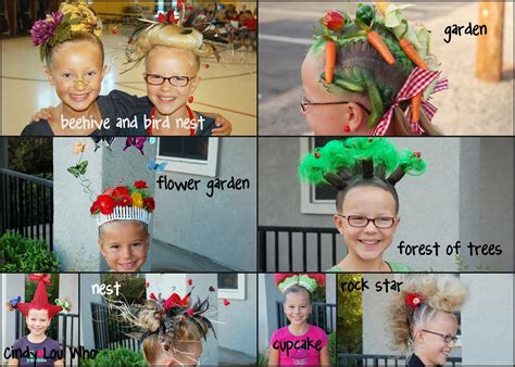 Room Mom 101 Dr Seuss Crazy Hair Ideas