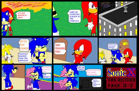 Sonic X The Return Page 3 7 By Rosesnpoision On Deviantart