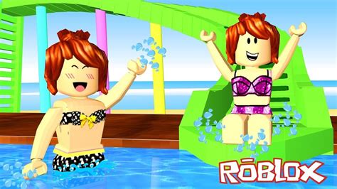 Roblox RADICAL TOBOAGERS Robloxian Waterpark YouTube