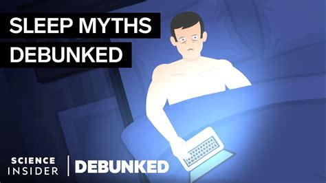 Sleep Experts Debunk 15 Sleep Myths Youtube