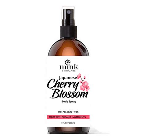 Japanese Cherry Blossom Body Spray Miracle Mink Hair Wholesale Inc