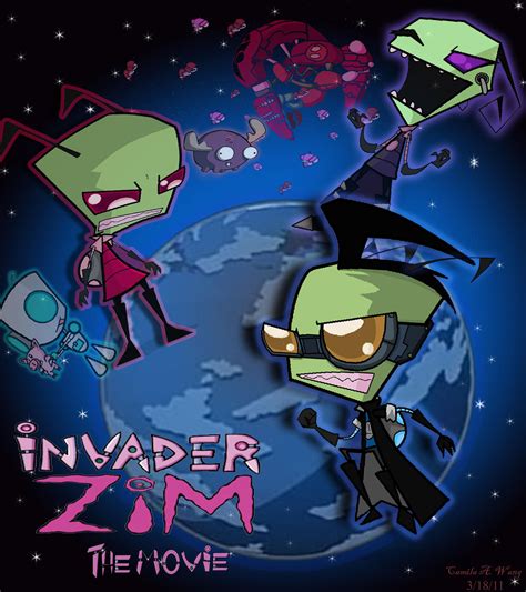 Invader Zim Movie Poster By Kamy2425 On Deviantart