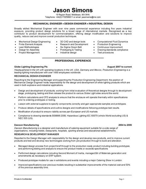 Write a mechanical engineering resume summary only if you have a work experience of 3 years and above. mechanical engineering resume examples - Google Search | Mechanical engineer resume, Engineering ...