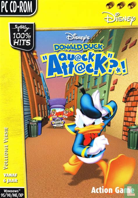 Disneys Donald Duck Quack Attack 2000 Pc Lastdodo