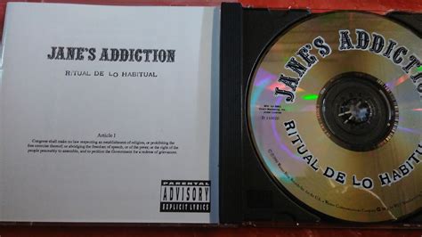 central vinilo jane s addiction ‎ ritual de lo habitual cd oferta made in usa precio