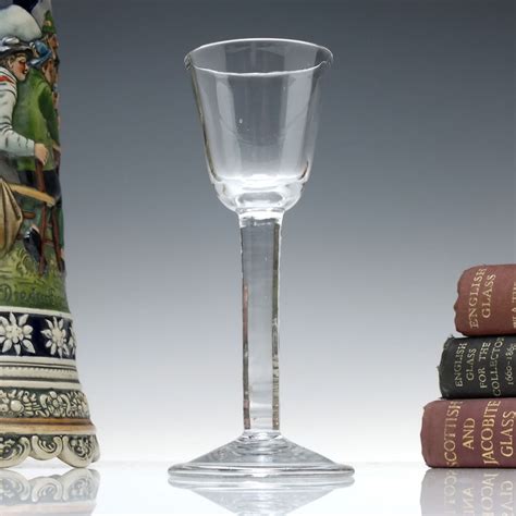 Antique Drinking Glasses Identification Of Georgian Glass The English Plain Stem Exhibit