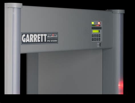 Garrett Pd 6500i Mobile Walk Through Security Metal Detector Approved
