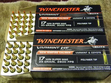 Winchesters 17 Super Win Mag Rimfire