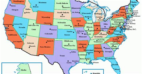Descriptionmap of usa with state names.svg. Minor Inconveniences: The Ideology Of USA: Little Change ...