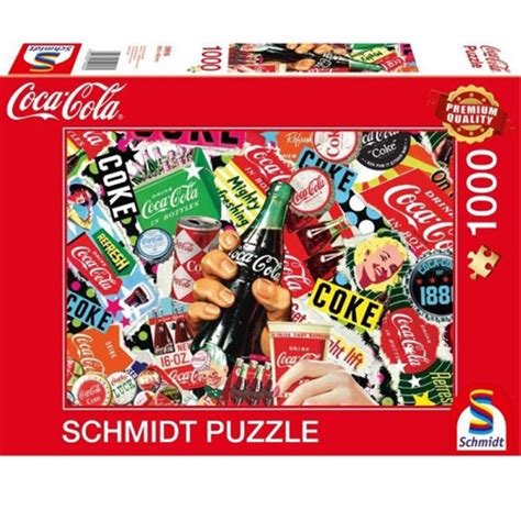 Coca Cola Montage Puzzle 1000 Pieces Toys Toy Street Uk